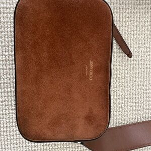Jimmy Choo Rich Brown Suede Bag